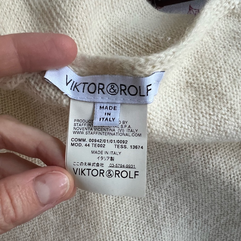 Victor & Rolf Alpaca Sweater - Picture 6 of 7